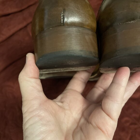 Johnston & Murphy Collection Brown Leather Dress Shoes Monk Strap Size 13‎ M main image 6